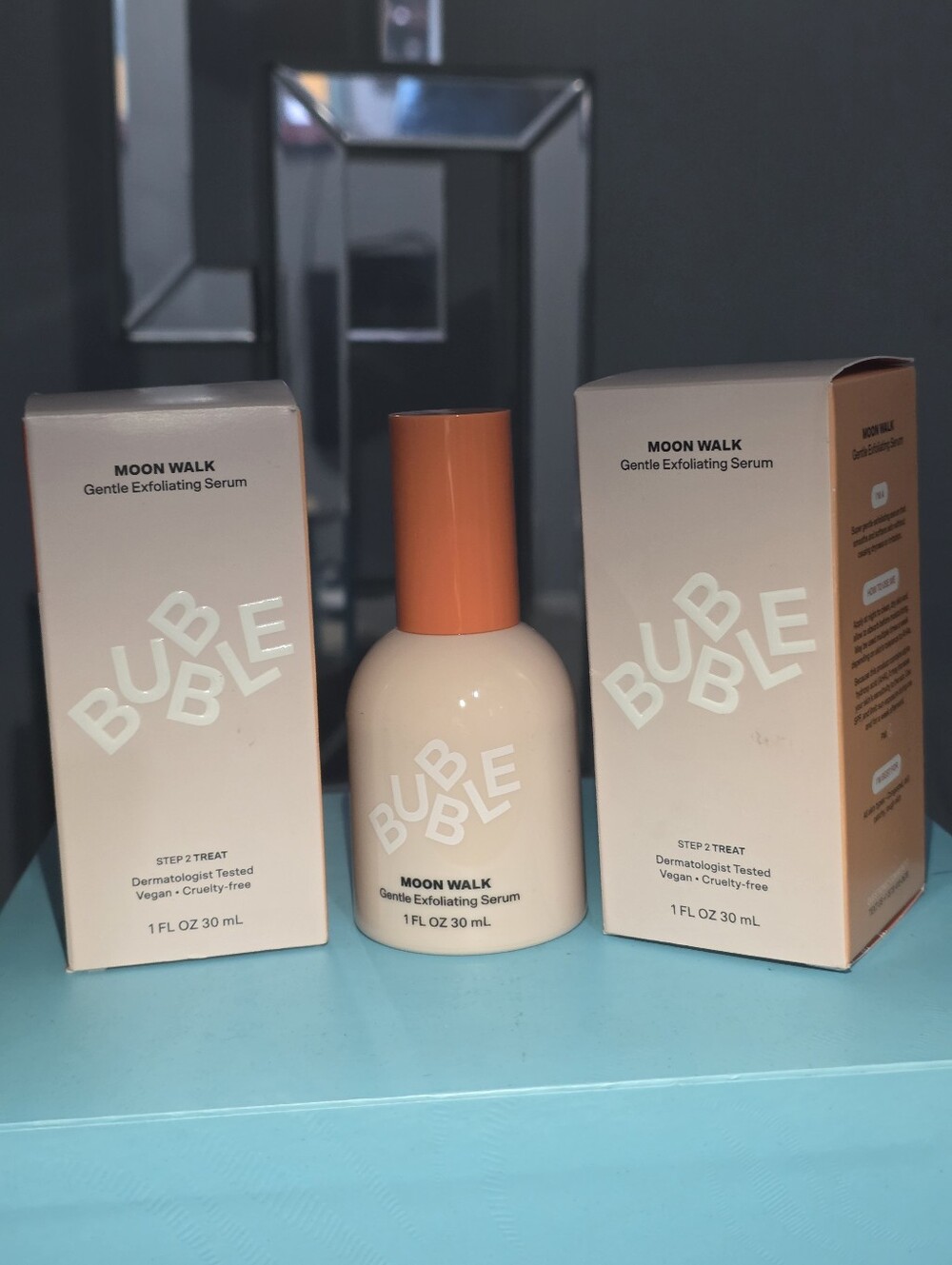 LOT OF 2 Bubble Moon Walk Gentle Exfoliating Serum 1oz (each) – NIB Genuine